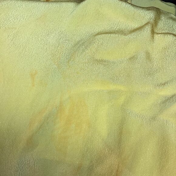 Allsaints Cerellia Yellow halter Neck SatinMidi Dress size 12 - Picture 14 of 14